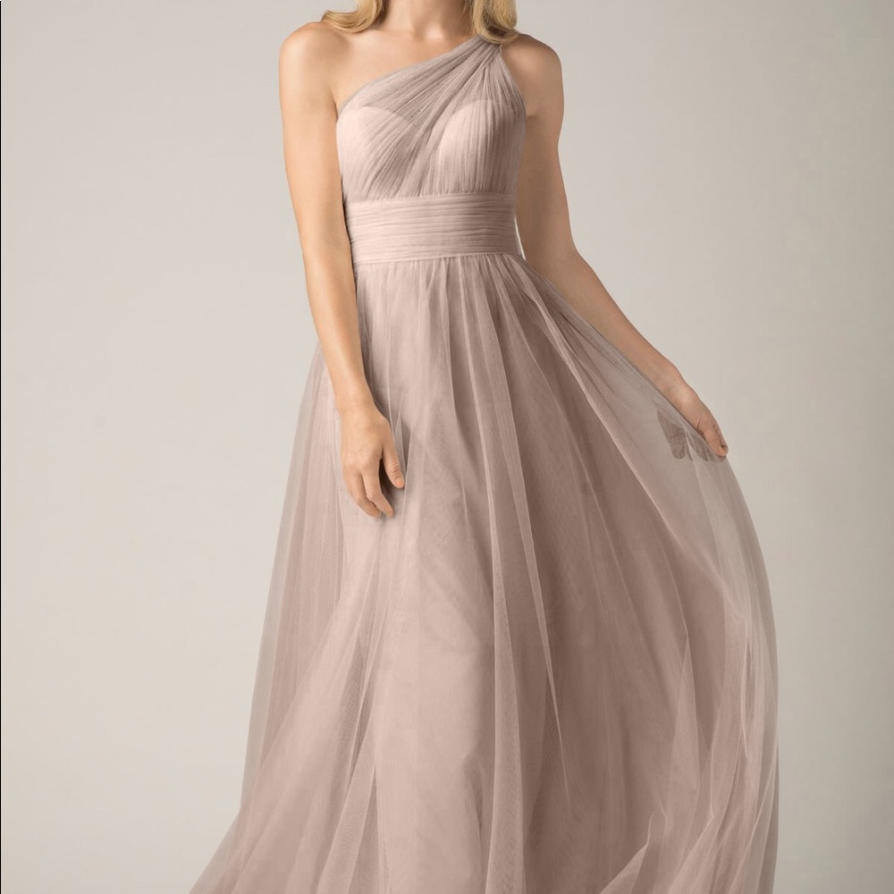 Wtoo Bridesmaids Dress 858 in Latte